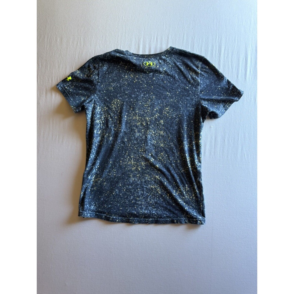 UNDER ARMOUR Project Rock Camo Tee Youth XL Boys Short Sleeve WWE Final Boss - Picture 2 of 5